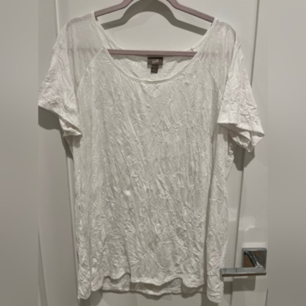 Club Monaco size XL WHITE wrinkle looks bohemian